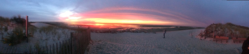 Sunset at Chapin Memorial Beach
